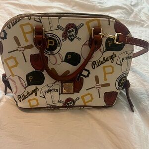 Dooney & Bourke Pirates Themed Handbag - White and Brown